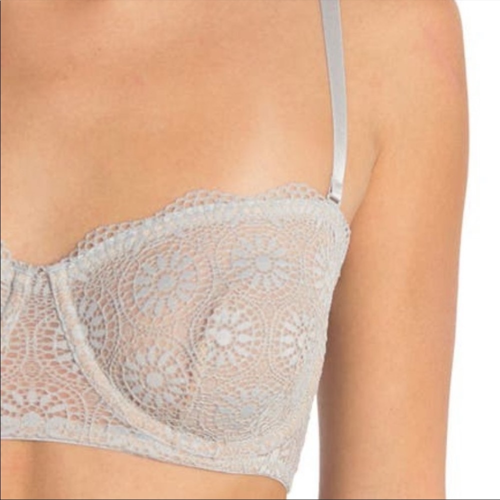 Free People Starla Underwire Bra Skies - Picture 2 of 9